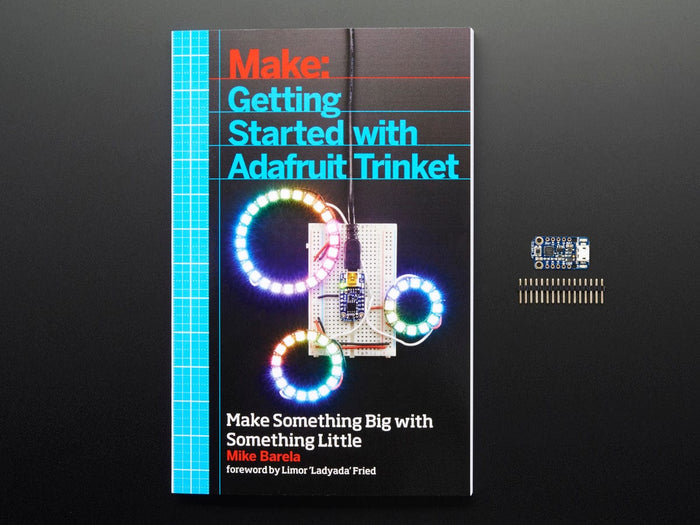 Getting Started with Trinket Book + Adafruit Trinket 5V Kit Pack [DISCONTINUED] by Adafruit - The Pi Hut