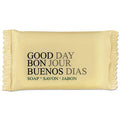 Good Day Amenity Bar Soap, Pleasant Scent, # 3/4, 1,000 per carton (390075A)