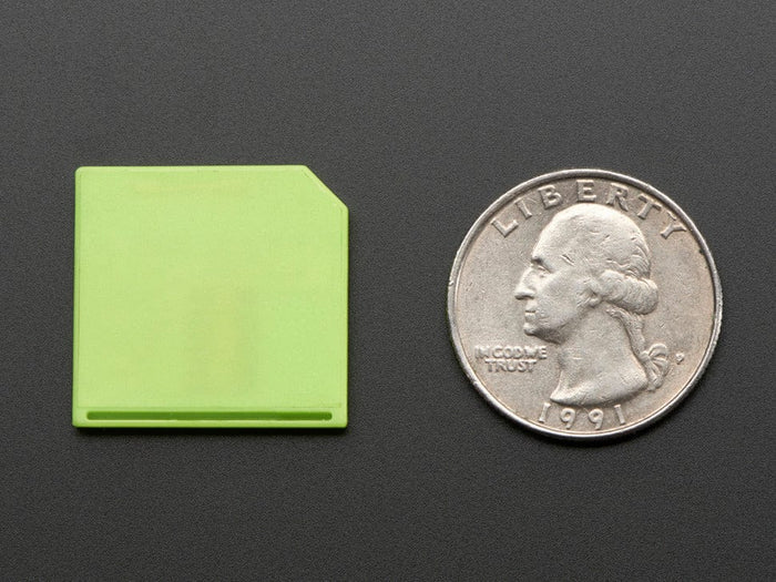 Green Shortening microSD adapter for Raspberry Pi & Macbooks [Discontinued] by The Pi Hut - The Pi Hut