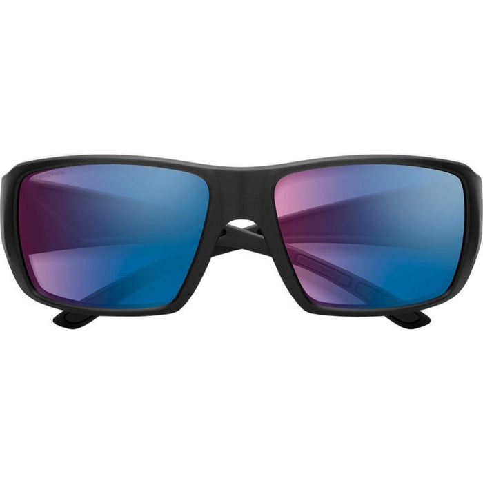 Guide's Choice XL, Matte Black/Chromapop Rose Blue Mirror Polarchromic Glass Lenses