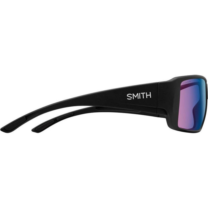 Guide's Choice XL, Matte Black/Chromapop Rose Blue Mirror Polarchromic Glass Lenses