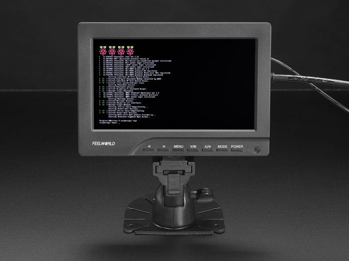 HDMI 4 Pi - 7" Display 1280x800 (720p) IPS - HDMI/VGA/PAL/NTSC [Discontinued] by The Pi Hut - The Pi Hut