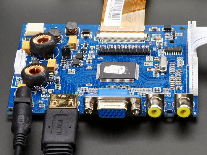 HDMI 4 Pi: 7" Display & Audio 1024x600 - HDMI/VGA/NTSC/PAL [Discontinued] by The Pi Hut - The Pi Hut