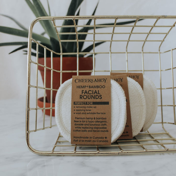 Hemp + Bamboo Facial Rounds
