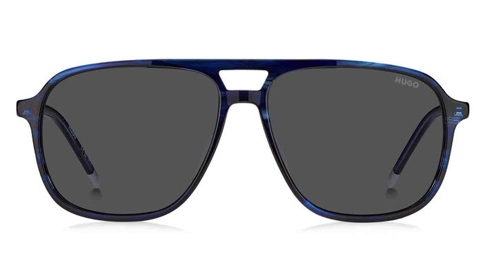 Hugo Boss Hugo HG 1398/S #colour_blue-horn-grey