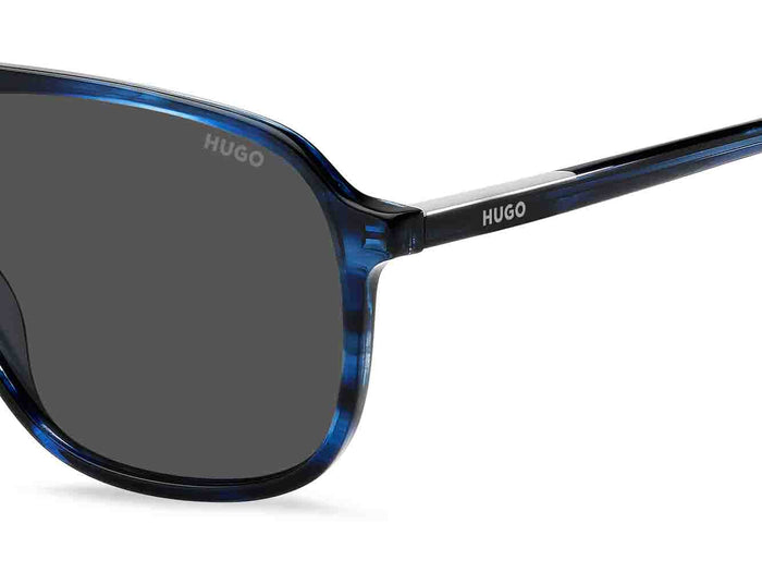 Hugo Boss Hugo HG 1398/S #colour_blue-horn-grey