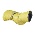 Hurtta Mudventure Reflective dog coat in Turmeric, side view