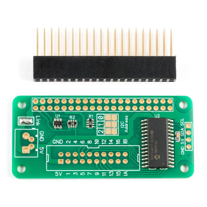 IO Pi Zero [Discontinued] by ABelectronics - The Pi Hut