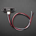 IR distance sensor includes cable (10cm-80cm) (GP2Y0A21YK0F) by Adafruit - The Pi Hut