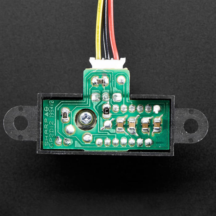 IR distance sensor includes cable (20cm-150cm) (GP2Y0A02YK) by Adafruit - The Pi Hut