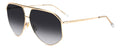 Isabel Marant IM 0117/S Rose Gold/Dark Grey Gradient #colour_rose-gold-dark-grey-gradient