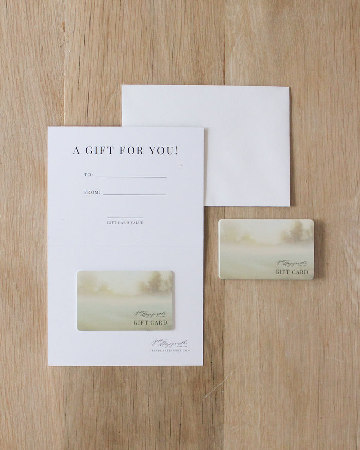 Jess Blazejewski Fine Art Gift Card