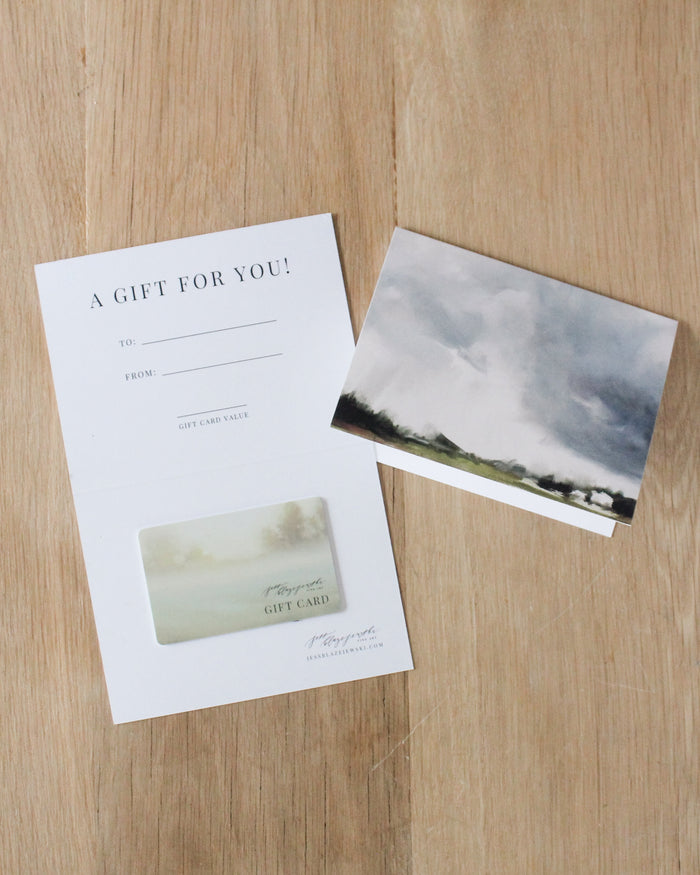 Jess Blazejewski Fine Art Gift Card