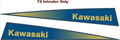 Kawasaki 1978 Intruder Hood Decals