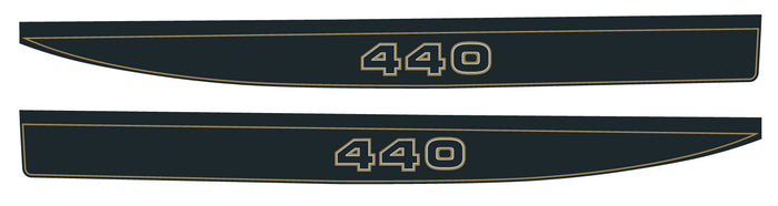 Kawasaki 1981 440 Tunnel Decal