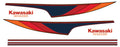 Kawasaki 1981 invader Hood Decals