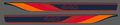 Kawasaki 1981 Invader Tunnel Decals (Wider Option)