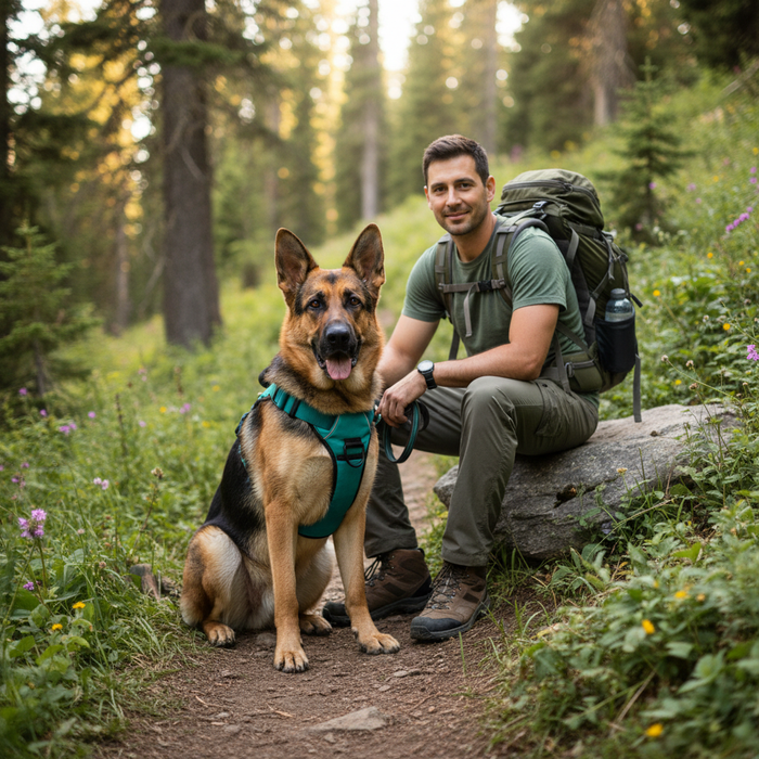 Tactical Vest Teal Lifestyle