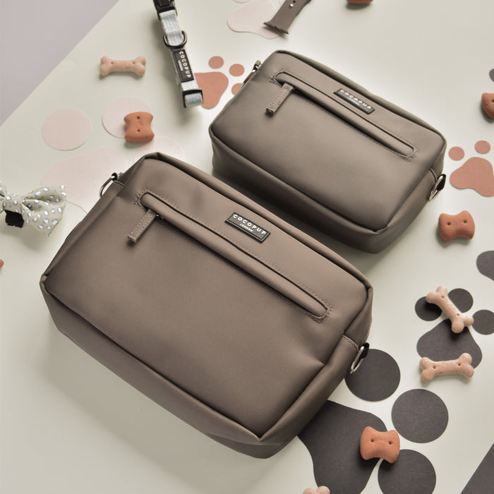Large Dog Walking Bag - Mocha