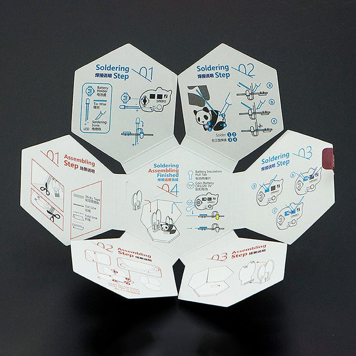 Learn to Solder Zoo Animal Badge Kit by The Pi Hut - The Pi Hut