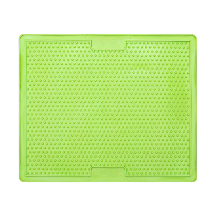 LickiMat Classic Soother XL lick mat in green, top view