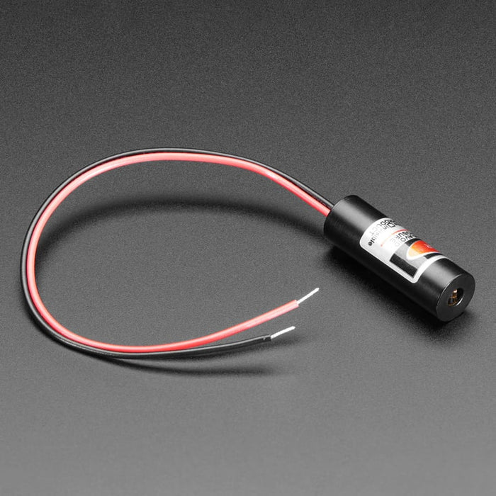 Line Laser Diode - 5mW 650nm Red by Adafruit - The Pi Hut