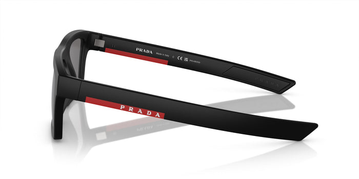 Prada Linea Rossa SPS02ZU Matte Black/Dark Grey Polarised #colour_matte-black-dark-grey-polarised
