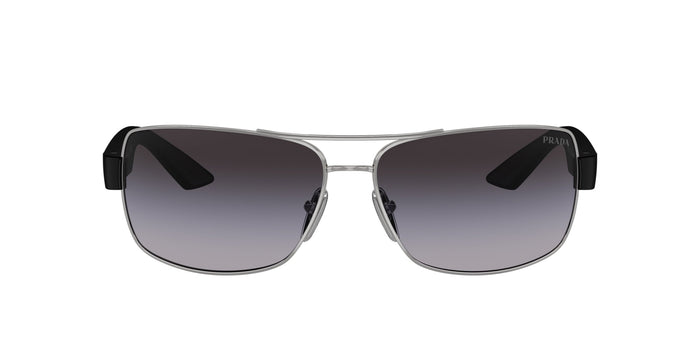 Prada Linea Rossa SPS50Z Silver/Grey Gradient #colour_silver-grey-gradient