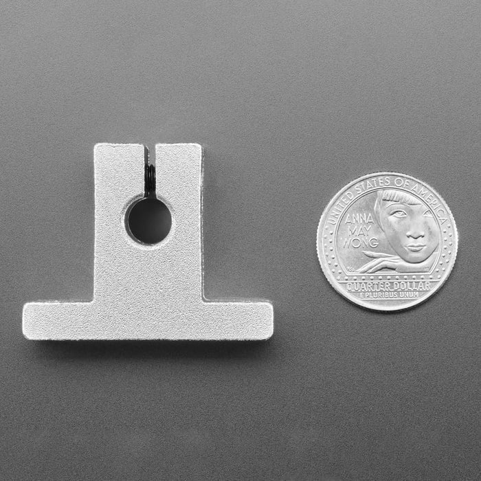Linear Rail Shaft Guide/Support - 8mm Diameter (SK8) by Adafruit - The Pi Hut