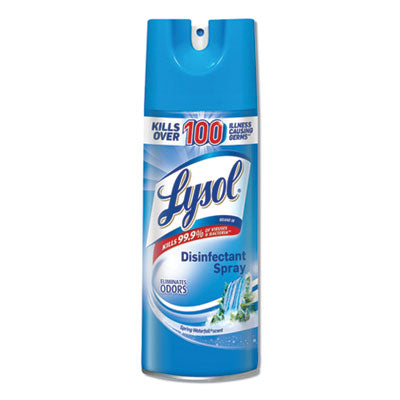 Lysol Disinfectant Spray Spring Waterfall Liquid 12.5 oz. Aerosol Can 12/Carton (02845)