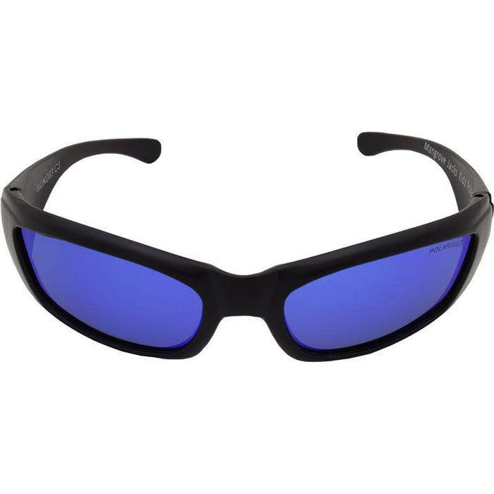 Mangrove Jacks Kids 063, Matte Black/Blue Mirror Polarised Lenses