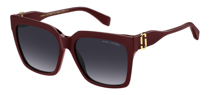 Burgundy/Dark Grey Shaded Gradient / 57