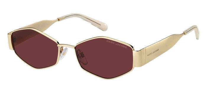 Marc Jacobs Marc Shiny 496 #colour_gold-burgundy-burgundy
