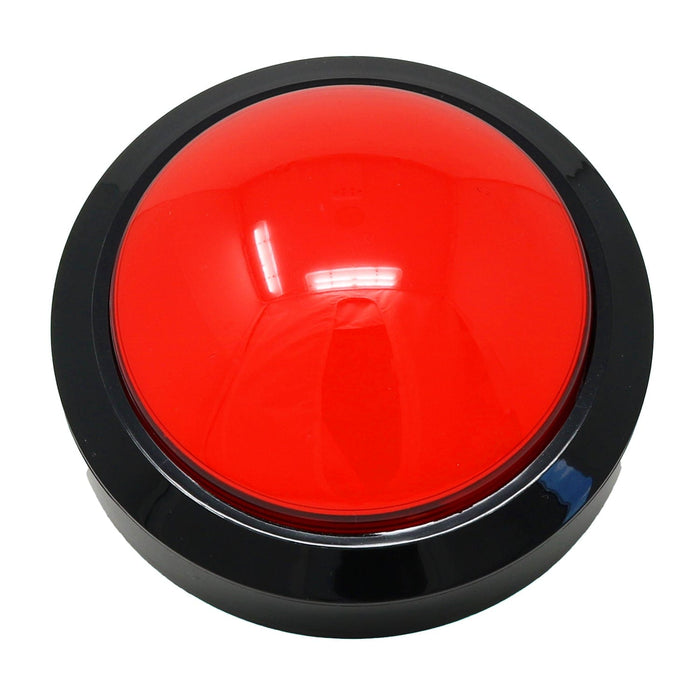 Massive Arcade Button with LED - 100mm Red by The Pi Hut - The Pi Hut