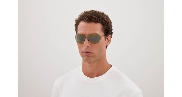Maui Jim Sugar Beach MJ0421S #colour_shiny-transparent-khaki-green-ht-green-bi-gradient-polar