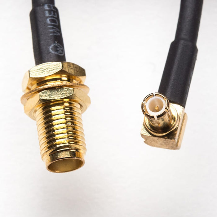 MCX Jack to SMA RF Cable Adapter by Adafruit - The Pi Hut