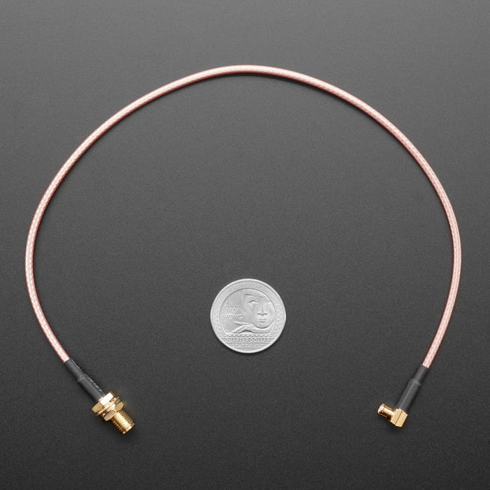 MCX Jack to SMA RF Cable Adapter by Adafruit - The Pi Hut