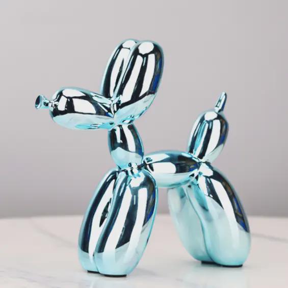 Metallic Balloon Dog Ornament