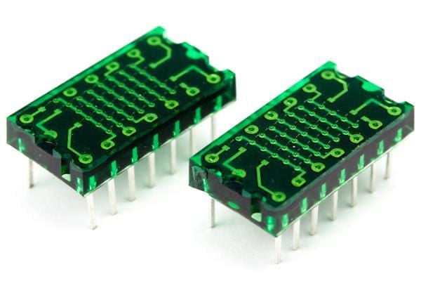 Green LED matrix (pair)