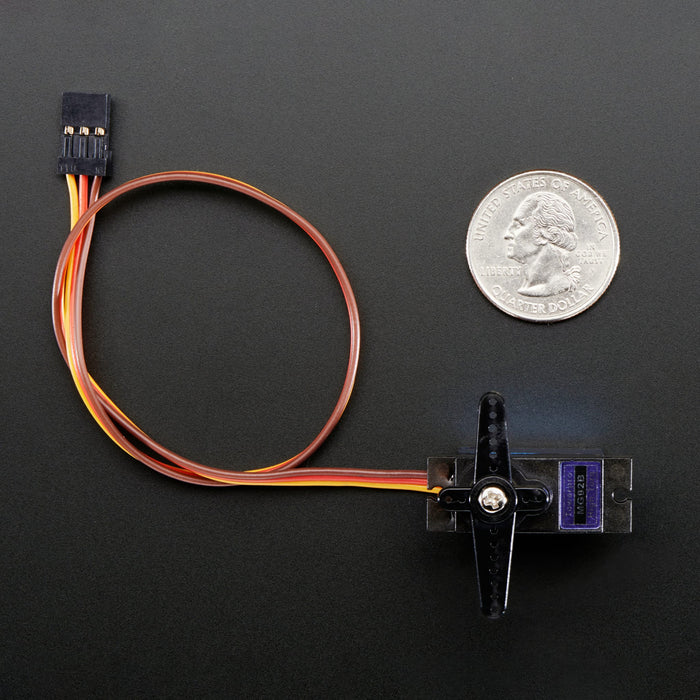 Micro Servo - High Powered, High Torque Metal Gear by Adafruit - The Pi Hut