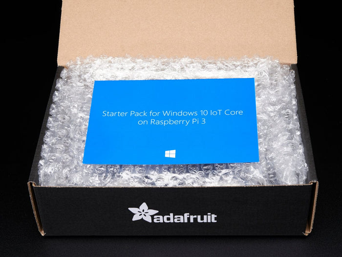 Microsoft IoT Pack for Raspberry Pi 3 - No Pi [Discontinued] by Adafruit - The Pi Hut