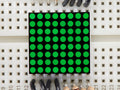Miniature 0.8" 8x8 Pure Green LED Matrix (KWM-20882CPGB) [Discontinued] by The Pi Hut - The Pi Hut