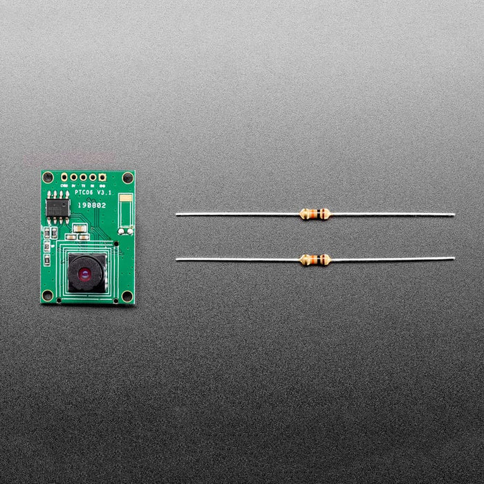 Miniature TTL Serial JPEG Camera with NTSC Video by Adafruit - The Pi Hut
