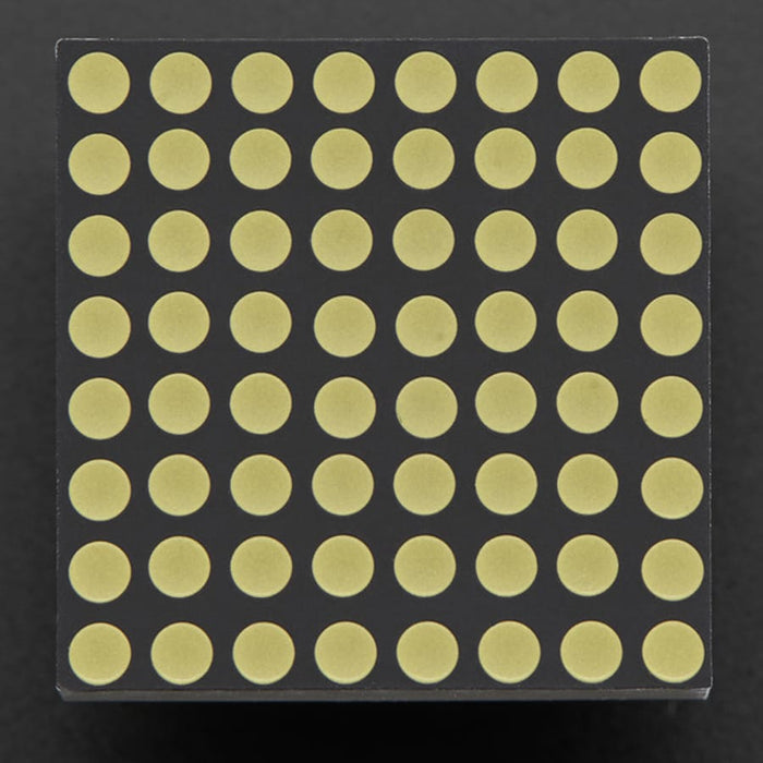 Miniature Ultra-Bright 8x8 White LED Matrix by Adafruit - The Pi Hut