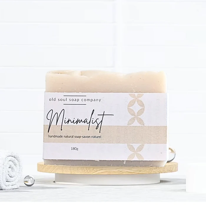 Minimalist Soap Bar - Old Soul Soap Company - Unscented