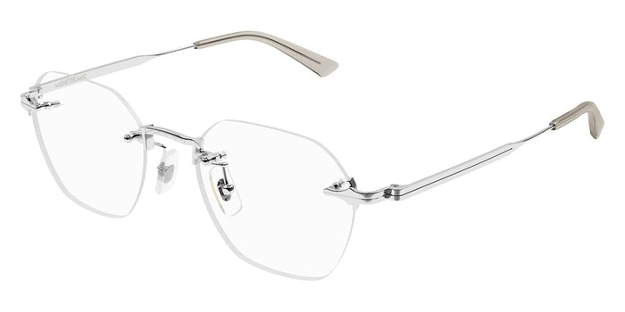 Montblanc MB0403O #colour_shiny silver