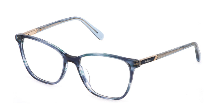 Mulberry VML183 Shiny Striped Blue #colour_shiny-striped-blue