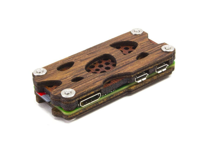 Nucleus Zero Raspberry Pi Zero Case - Wood by C4 Labs - The Pi Hut