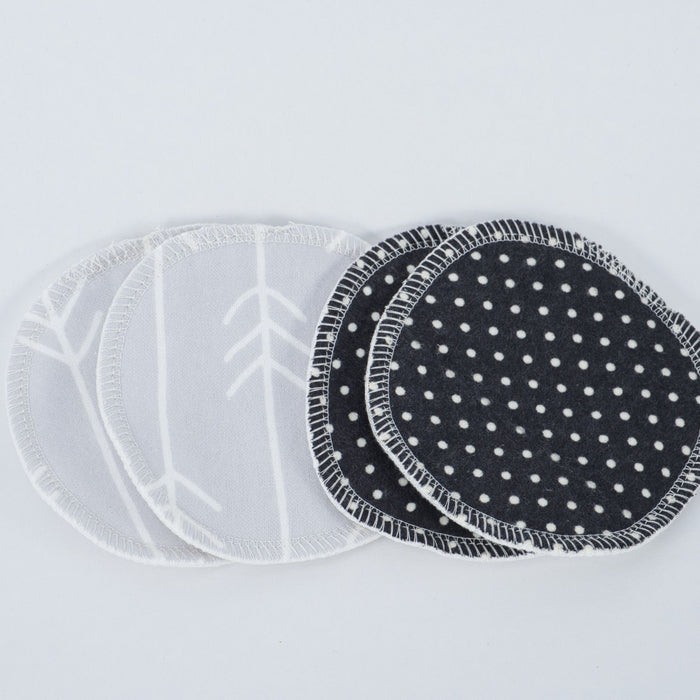 Cotton Nursing Pads (2 pairs)-White-Cheeks Ahoy