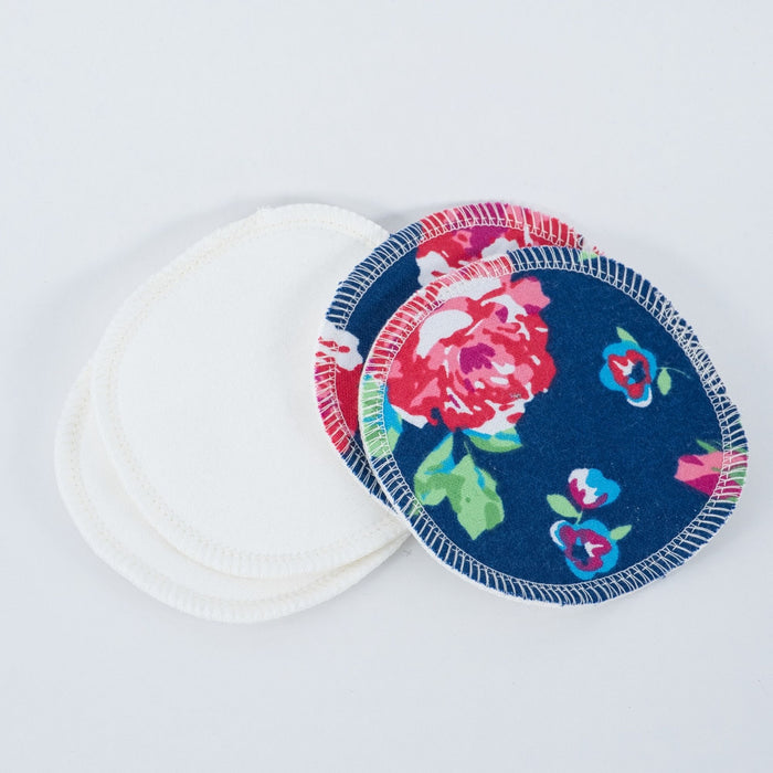 Cotton Nursing Pads (2 pairs)-White-Cheeks Ahoy